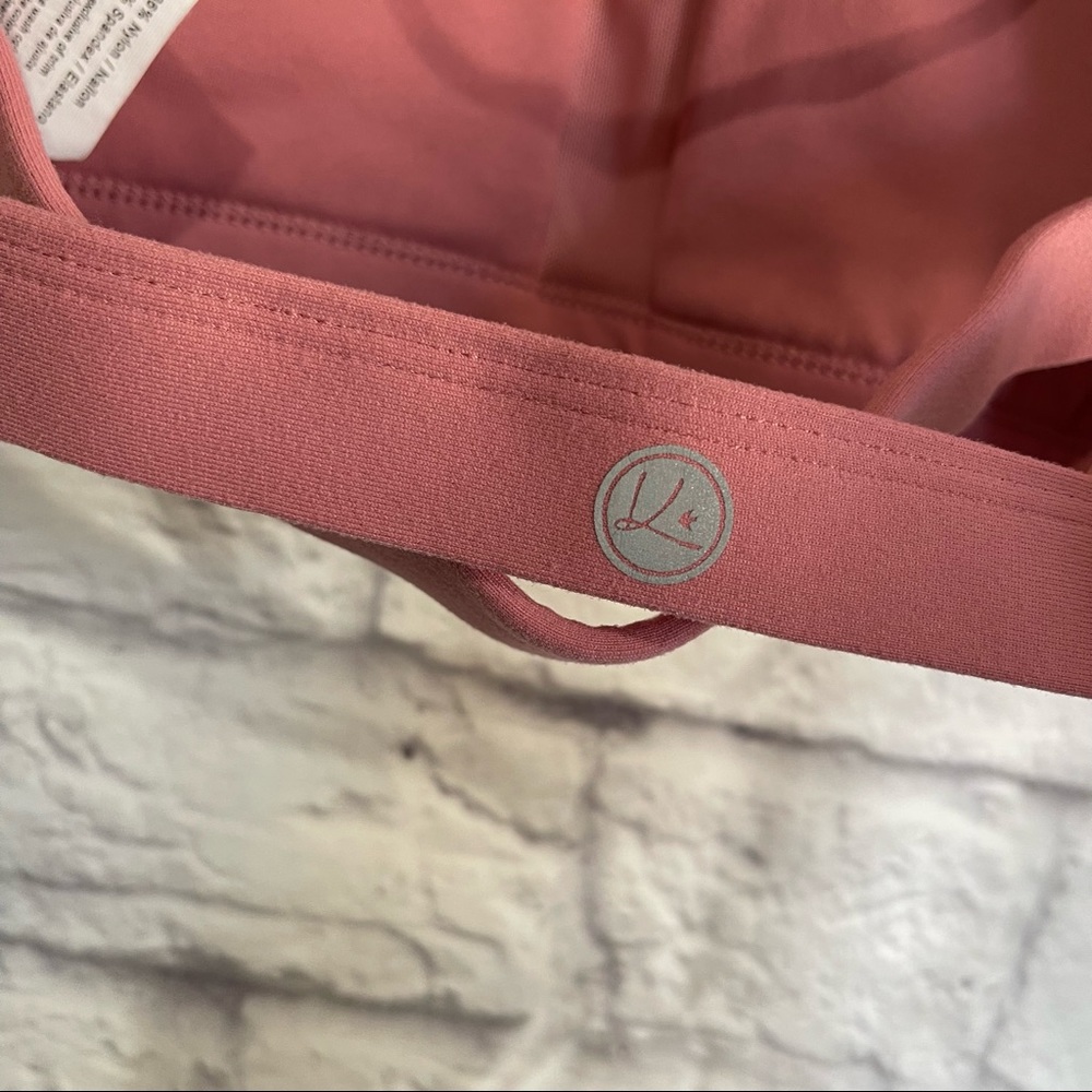 QUEENIE KE Dusty Rose Pink Sports Bra - Picture 4 of 7